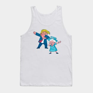 Trump and Queen Dabbing Tank Top